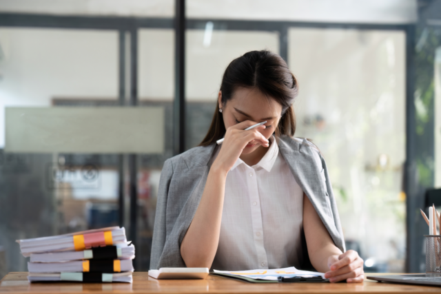 An employee experiencing critical stress levels due to RTO mandates.