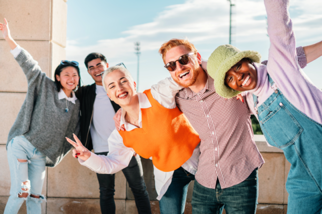 An image of the younger generation representing Gen Z in the workplace.